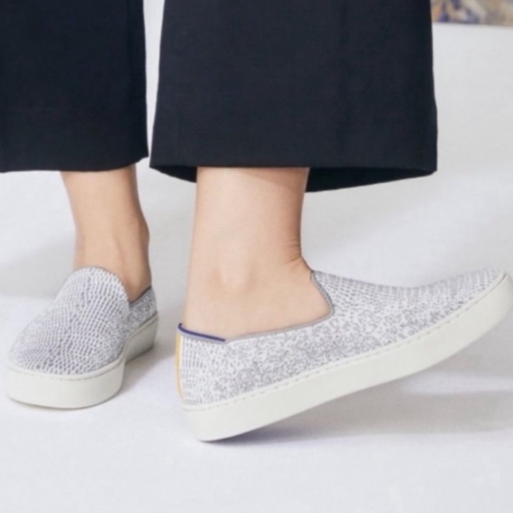 Rothy’s The Original Slip-on Sneaker Opal Python